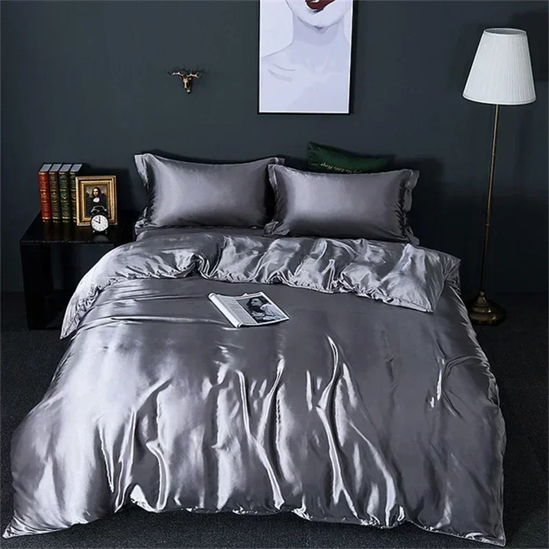 Conjunto de Roupa de Cama em Seda Natural Mix | Mulberry Luxo