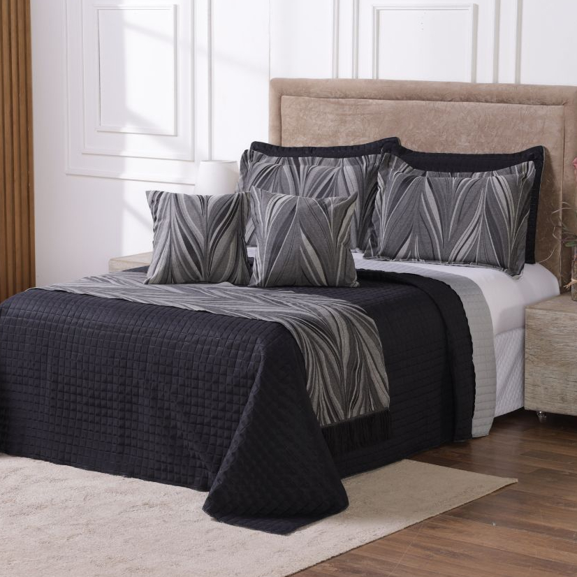 Kit Cobre Leito Casal Queen 6 Peças Thaeme – 2,60m x 2,50m