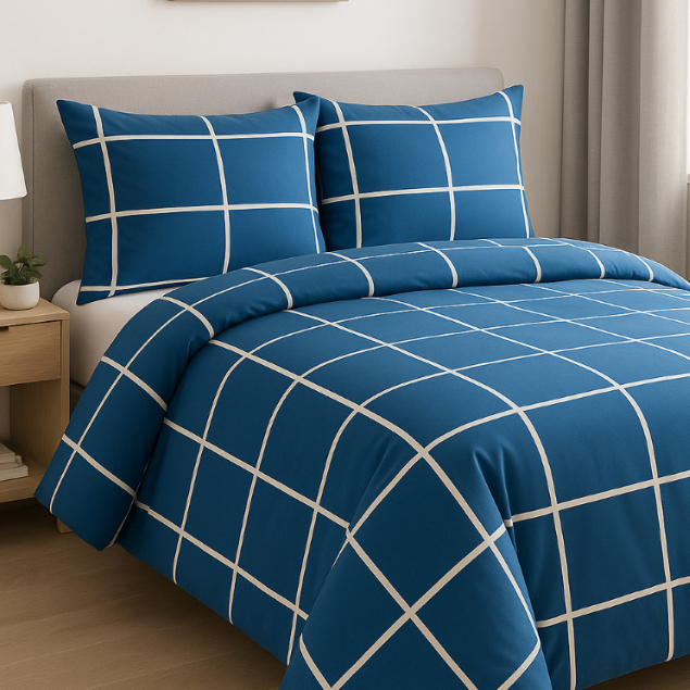 Capa de Edredom Duvet Casal 400 Fios Confort
