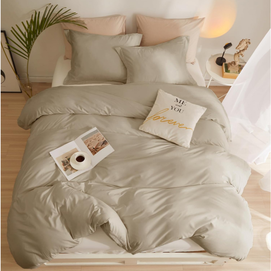 Capa de Edredom Duvet Super King Lisa ou Estampada 400 Fios Confort