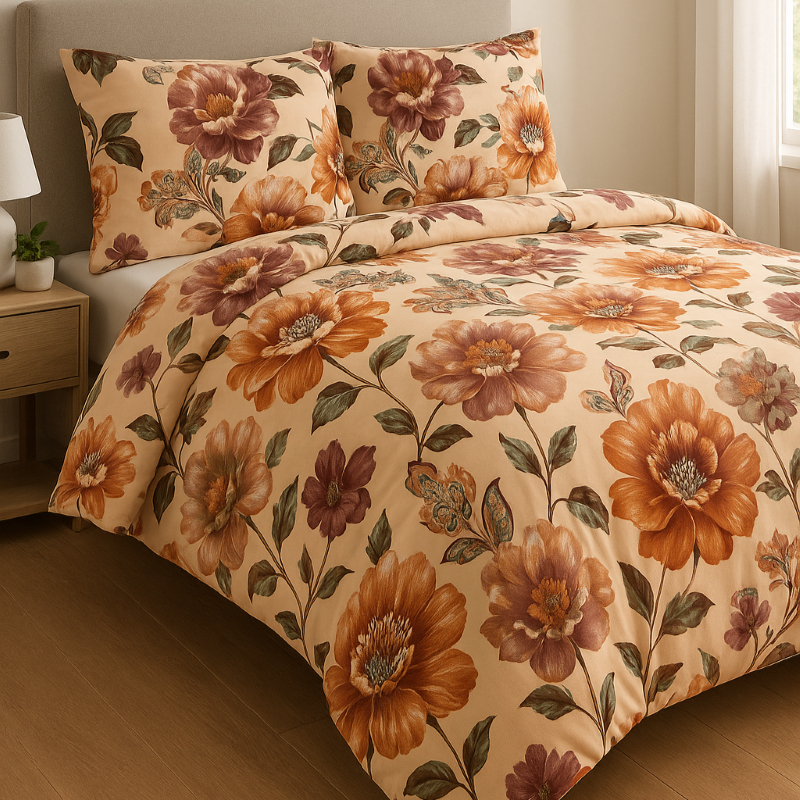 Capa de Edredom Duvet Super King Lisa ou Estampada 400 Fios Confort