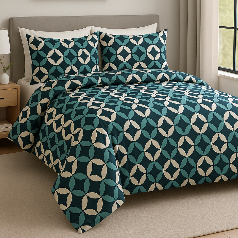 Capa de Edredom Duvet Casal 400 Fios Confort