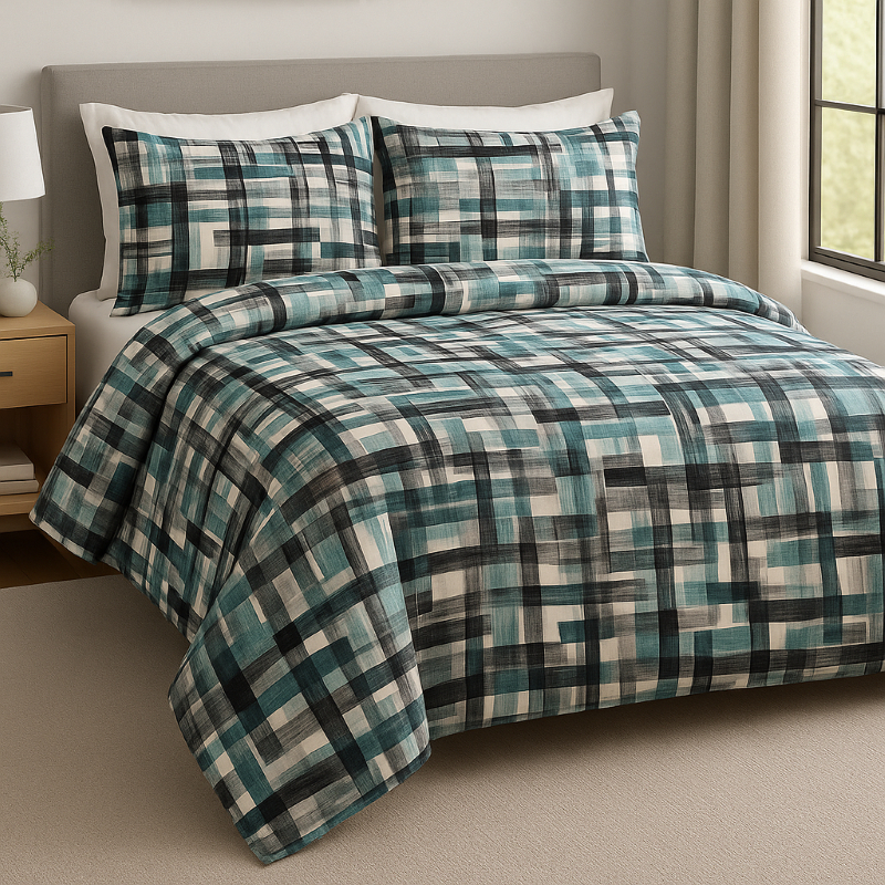 Capa de Edredom Duvet Casal 400 Fios Confort
