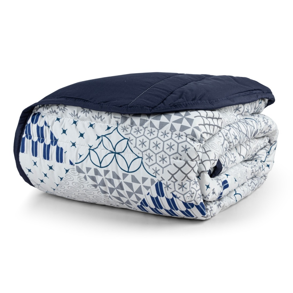 Edredom Casal Queen Size Micropercal 200 Fios 2.40m x 2.20m
