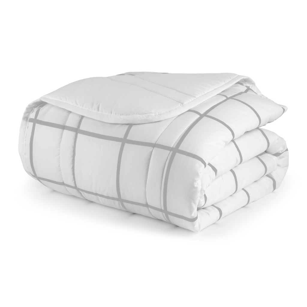 Edredom Casal Queen Size Micropercal 200 Fios 2.40m x 2.20m