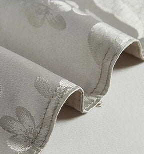 Conjunto Capa de Edredom Casal Cetim Jacquard Europeu Elegante