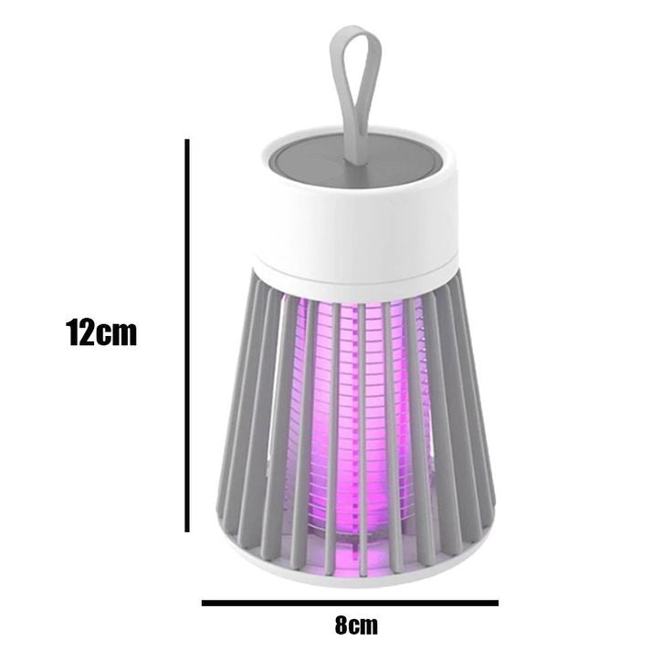 Luminária Mata-Mosquito Recarregável via USB | Noites sem Zumbido