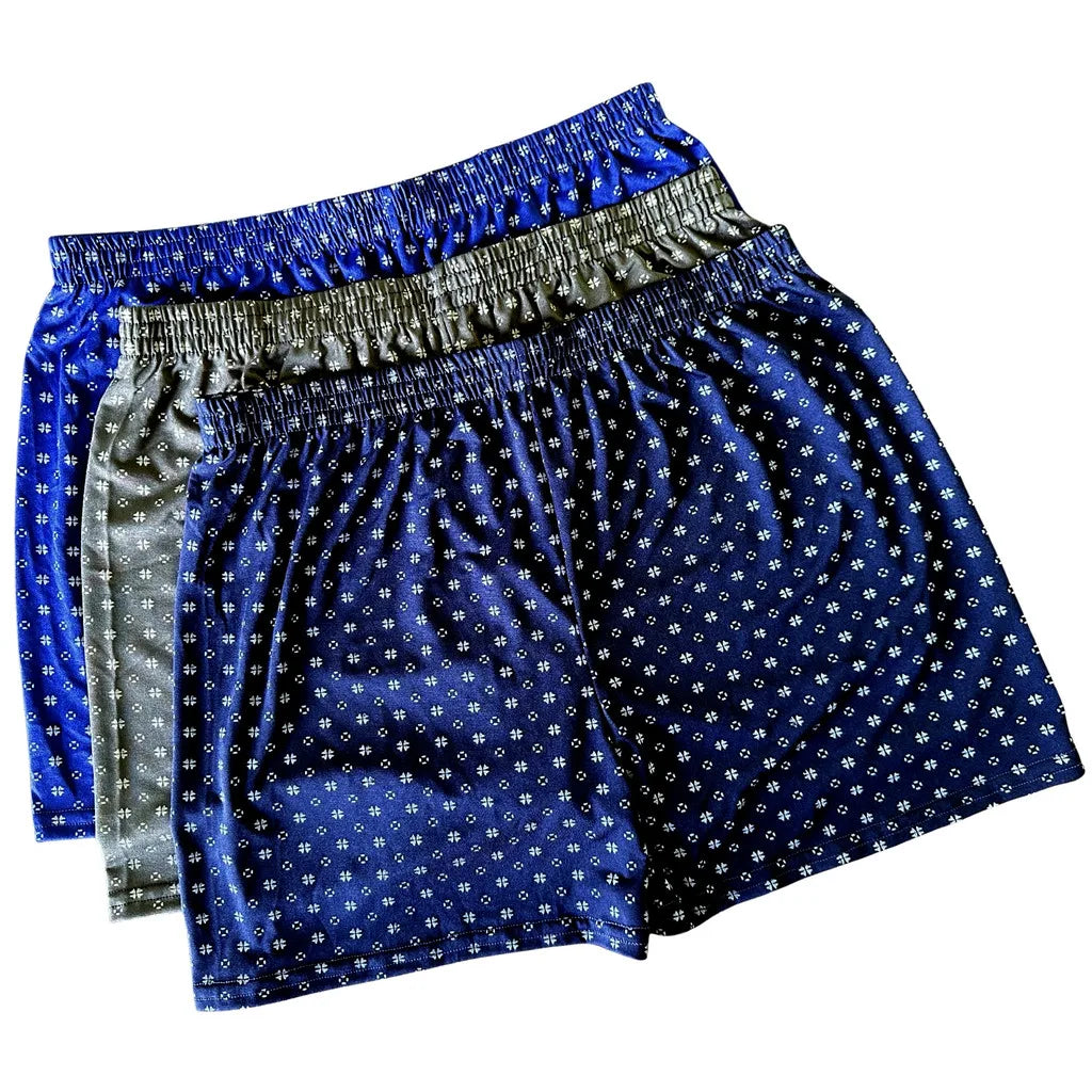 Kit Pijama Cueca Samba Canção Masculino Estampado