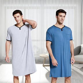 Pijamão Masculino Robes Casual | Conforto e Estilo para Noites Aconchegantes