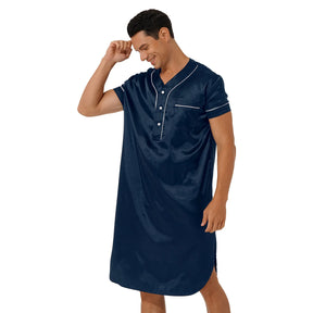 Pijamão Masculino Robes Cetim | Toque de Seda