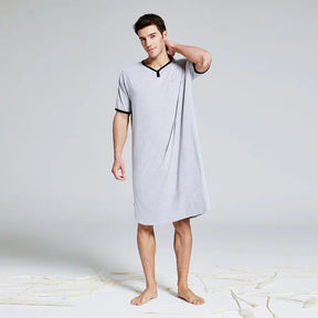 Pijamão Masculino Robes Casual | Conforto e Estilo para Noites Aconchegantes