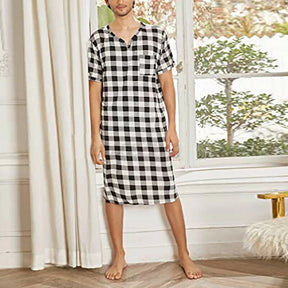 Pijamão Masculino Robes Chess | Sono Estiloso