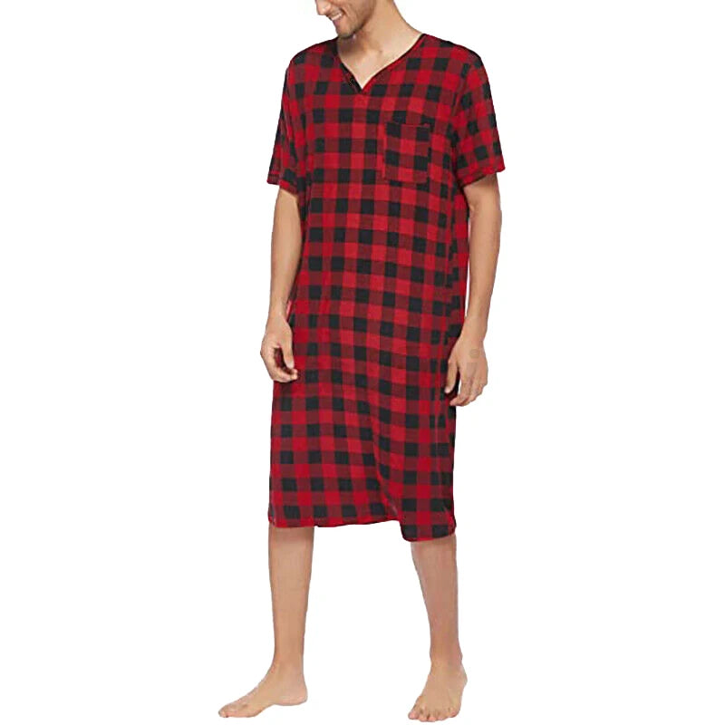 Pijamão Masculino Robes Chess | Sono Estiloso