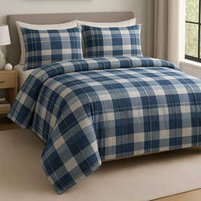 Capa de Edredom Duvet Super King Lisa ou Estampada 400 Fios Confort